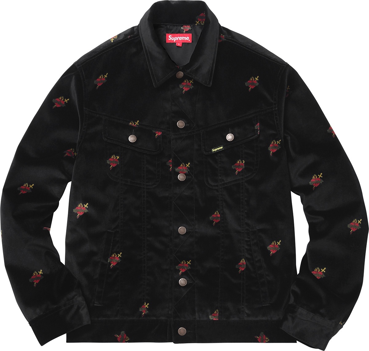 Velvet Trucker Jacket view 12